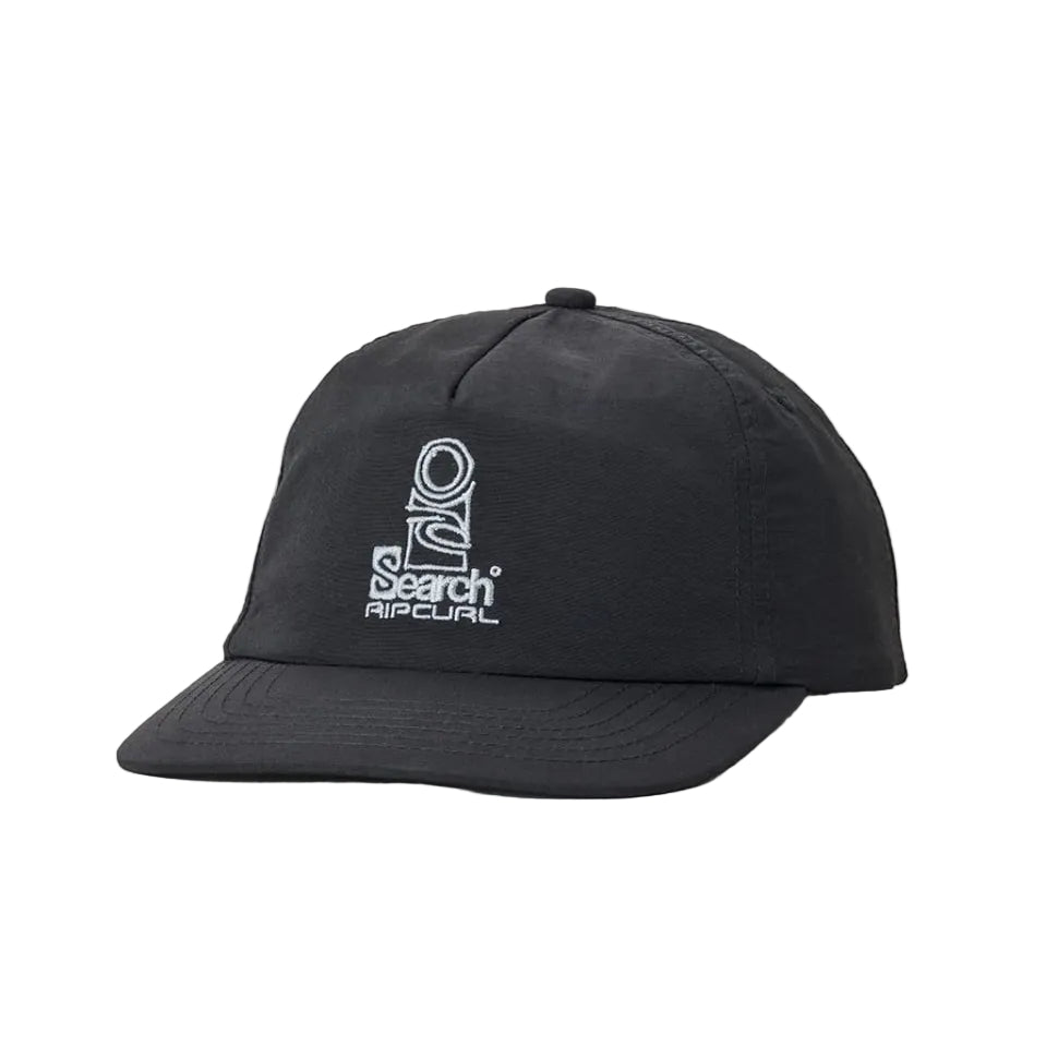 Rip Curl Search Stack Snapback Cap in Black