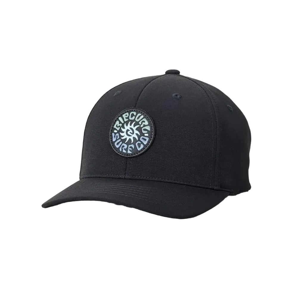 Rip Curl Pacific Rinse Flexfit Cap in Black