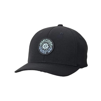Rip Curl Pacific Rinse Flexfit Cap in Black