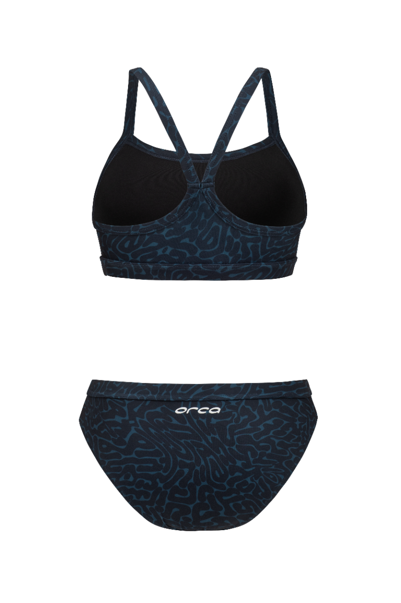 Orca Core Women's Bikini - Dark Blue Diploria