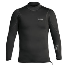 Xcel Axis 2/1mm Mens Long Sleeve Wetsuit Top - Black - Front