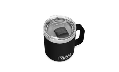 Yeti Rambler 10oz Stackable Mug 2021 - Black - Front