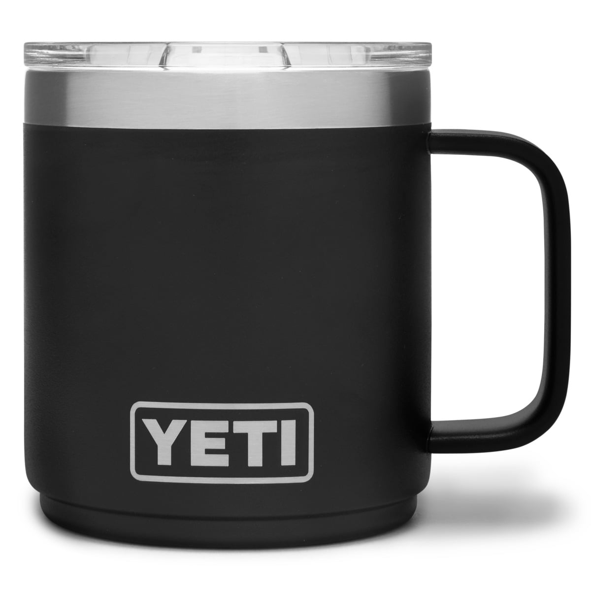 Yeti Rambler 10oz Stackable Mug with DuraSip Ceramic Lining &amp; MagSlider Lid in Black