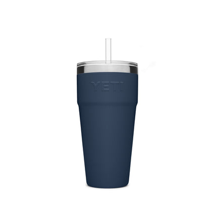 Yeti Rambler 26oz Straw Cup - Navy
