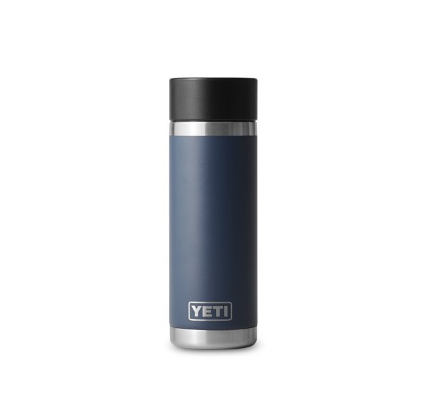 Yeti Rambler 18oz Bottle With Hotshot Cap - Navy - Full View