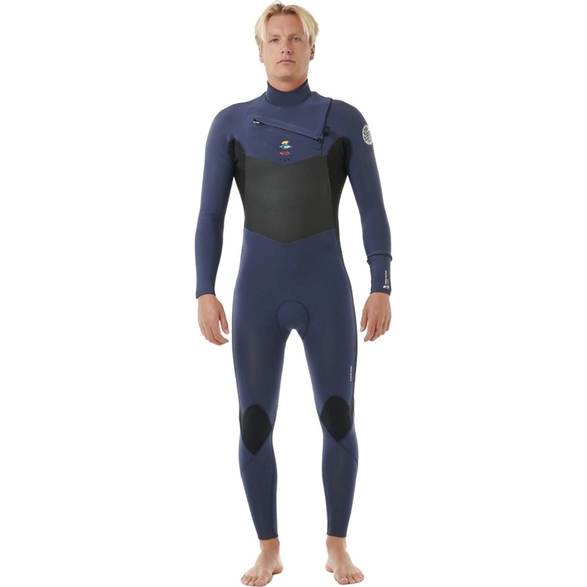 Rip Curl Dawn Patrol 5/3mm Chest Zip Mens Wetsuit - Dark Navy