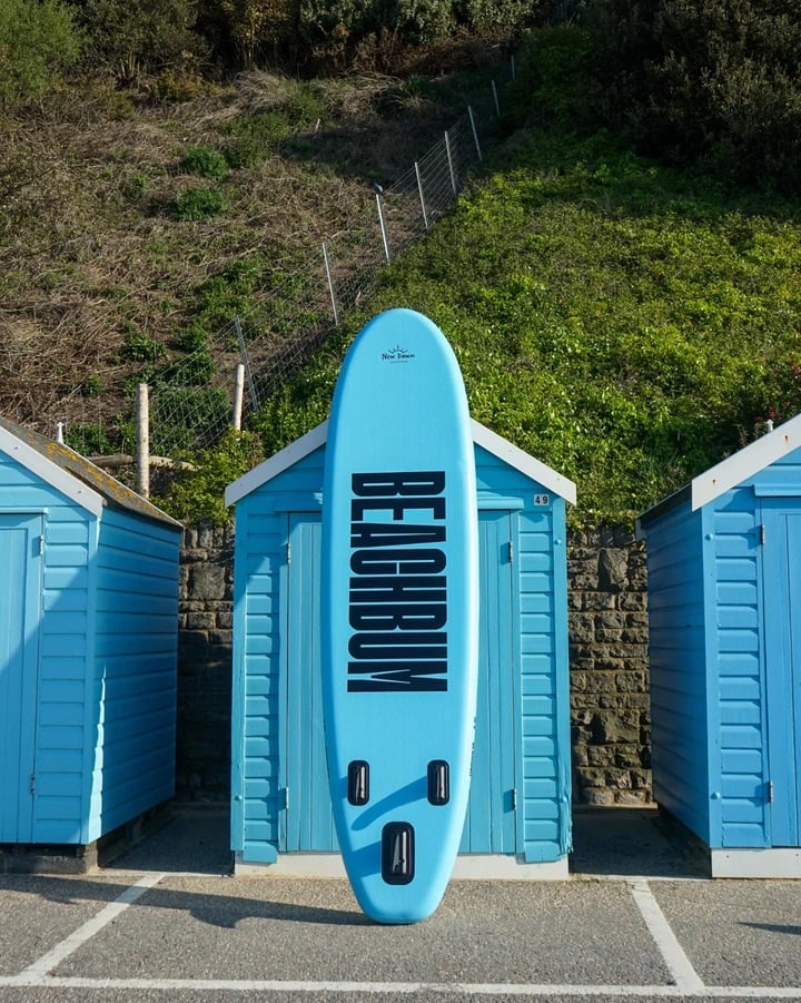 Beachbum New Dawn Complete SUP Package - Blue/Black