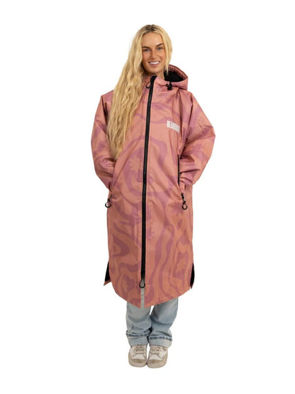 Beachbum Brobe Changing Robe - Coral Pink