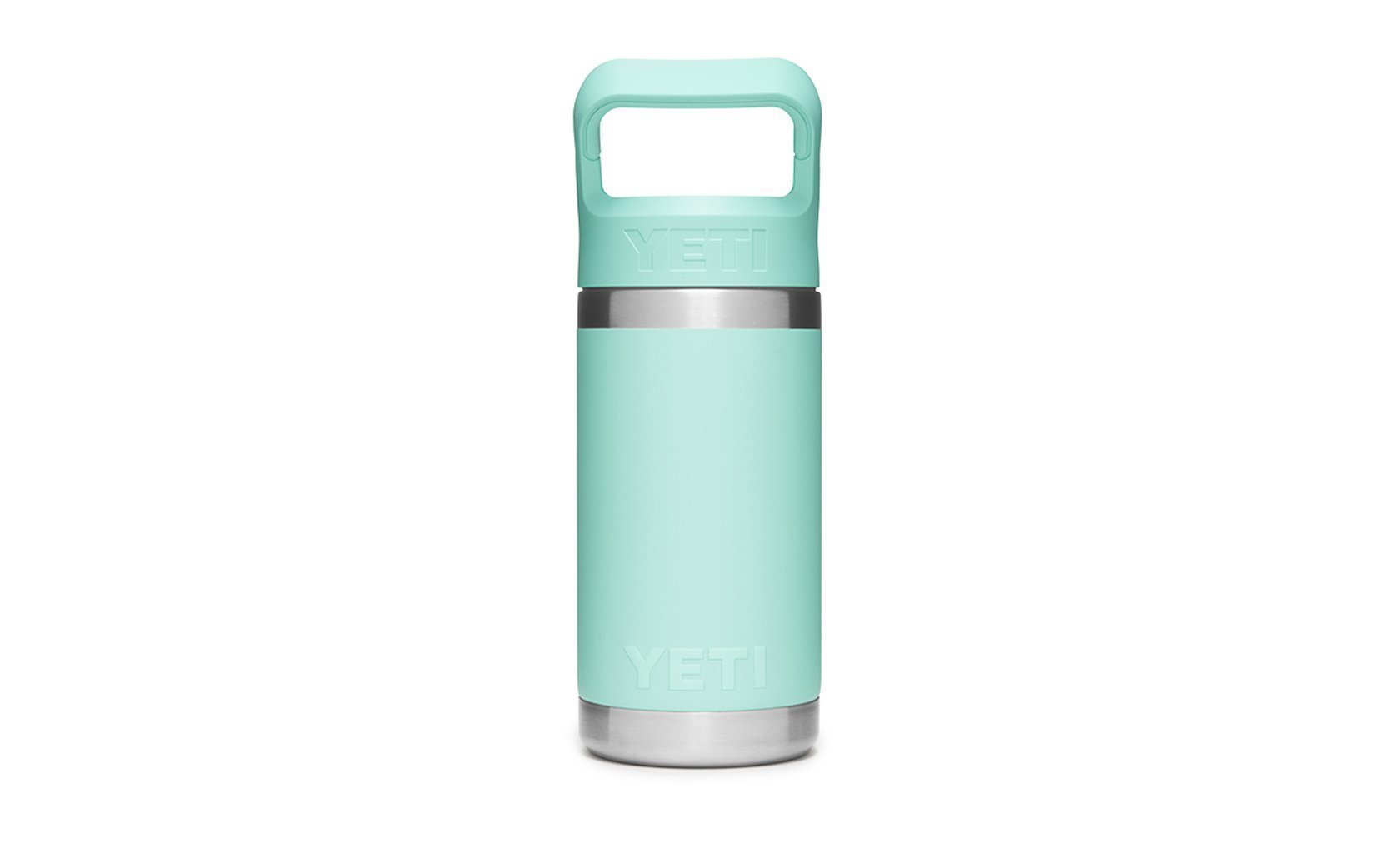 Yeti Rambler 12oz  Junior Bottle - Sea Foam - Full View
