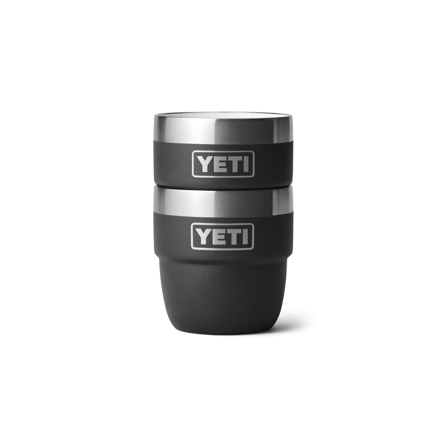Yeti Rambler 4oz Espresso 2 Pack Stackable Cups - Black