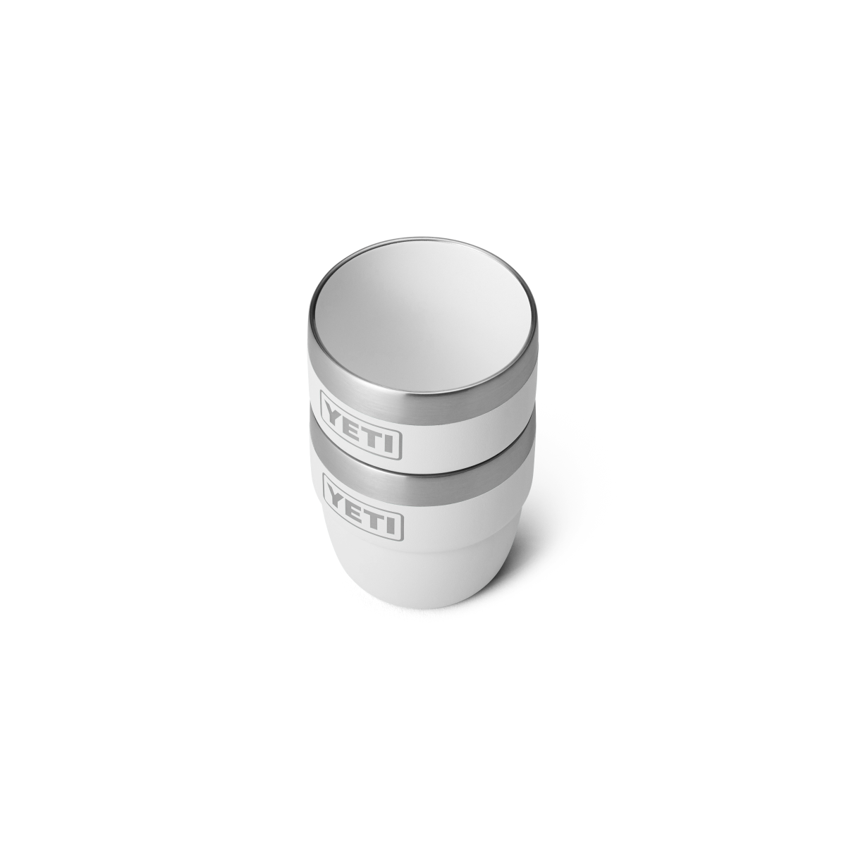 Yeti Rambler 4oz Espresso 2 Pack Stackable Cups - White