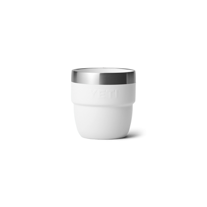 Yeti Rambler 4oz Espresso 2 Pack Stackable Cups - White