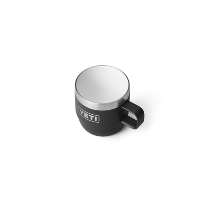 Yeti Rambler 6oz Espresso 2 Pack Stackable Cups - Black