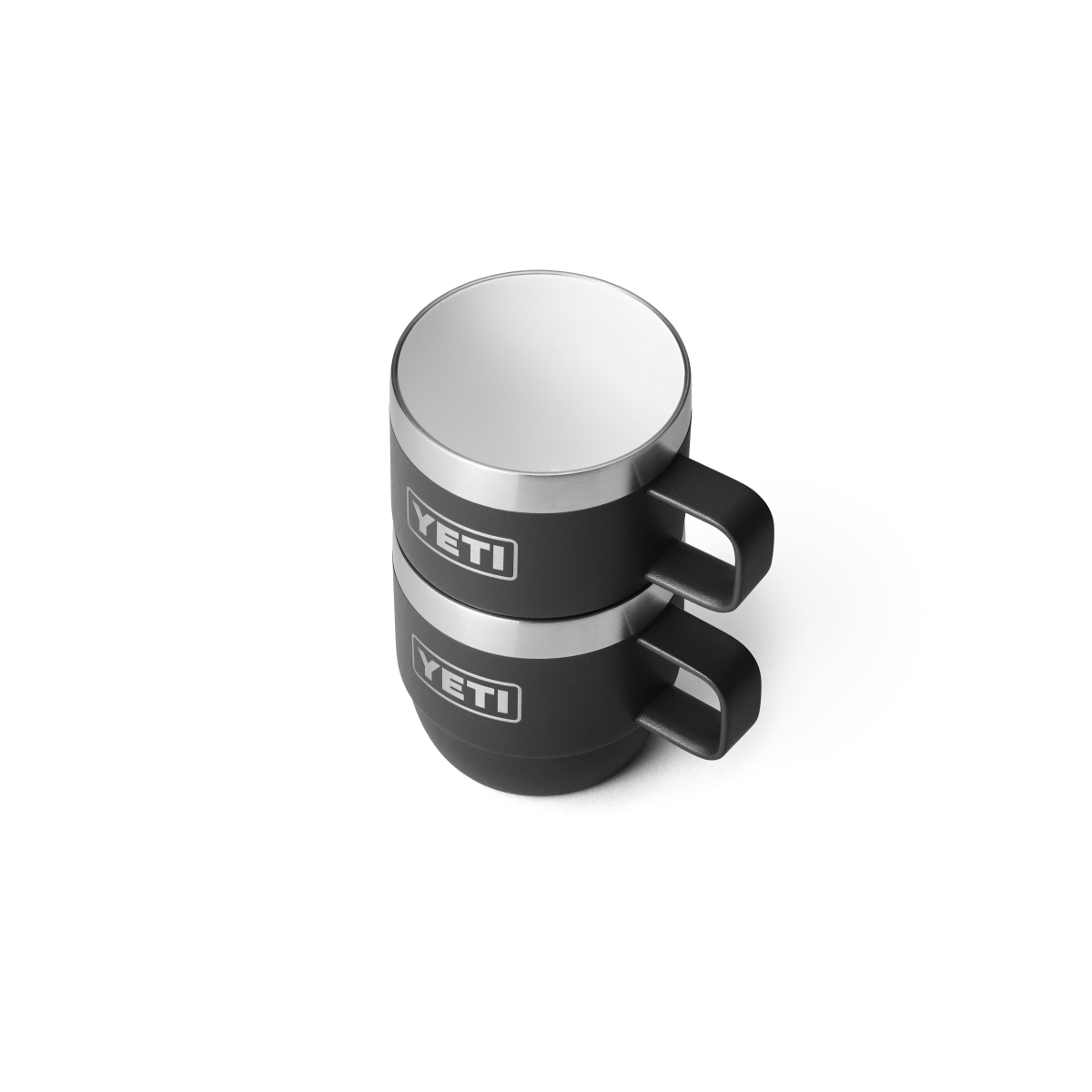 Yeti Rambler 6oz Espresso 2 Pack Stackable Cups - Black