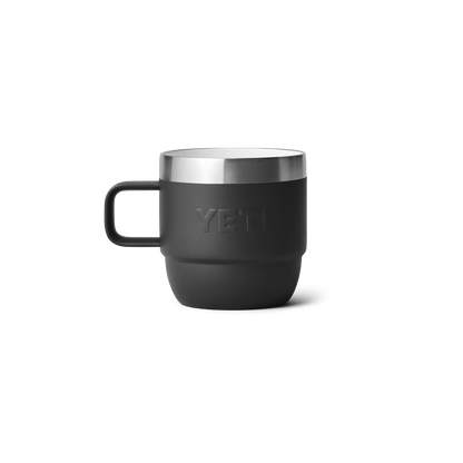 Yeti Rambler 6oz Espresso 2 Pack Stackable Cups - Black