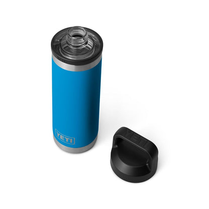 Yeti Rambler 18oz Bottle with Chug Cap - Big Wave Blue