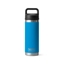 Yeti Rambler 18oz Bottle with Chug Cap in Big Wave Blue