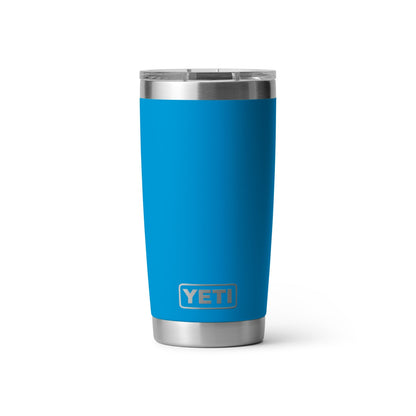 Yeti Rambler 20oz Tumbler with MagSlider Lid in Big Wave Blue