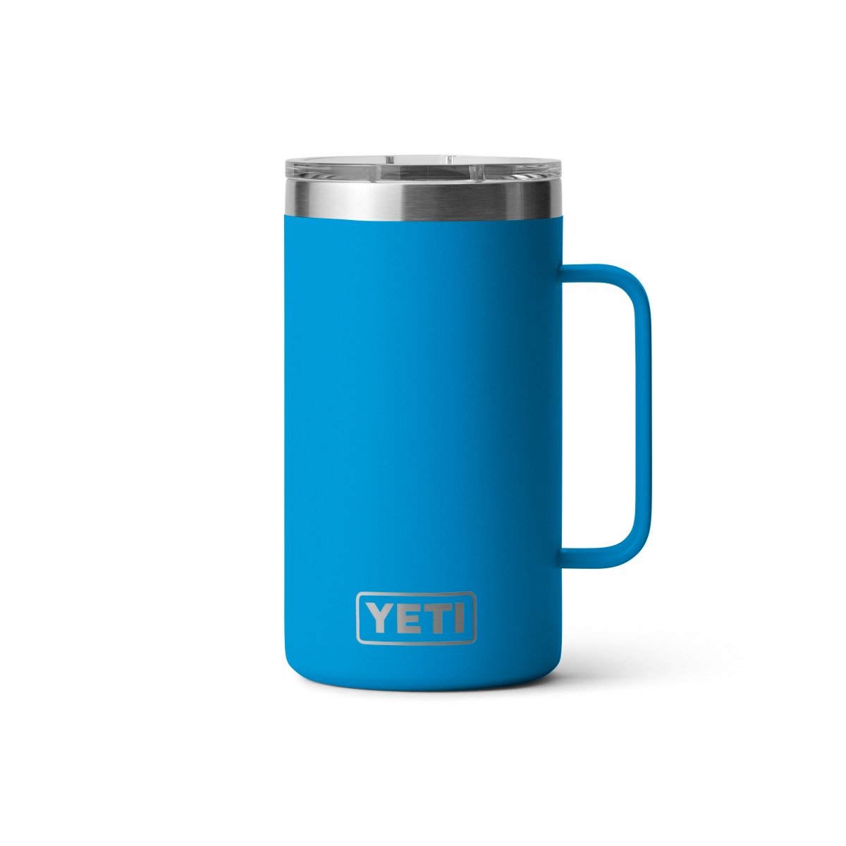 Yeti Rambler 24oz Mug with MagSlider Lid in Big Wave Blue