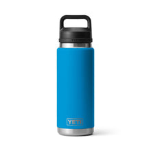 Yeti Rambler 26oz Bottle with Chug Cap in Big Wave Blue