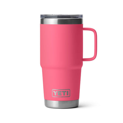 Yeti Rambler 20oz Travel Mug with Stronghold Lid -  Tropical Pink
