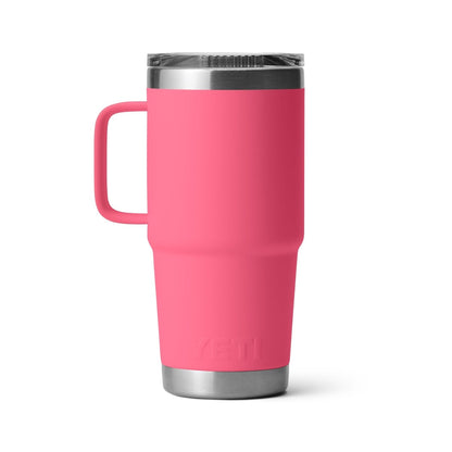 Yeti Rambler 20oz Travel Mug with Stronghold Lid -  Tropical Pink