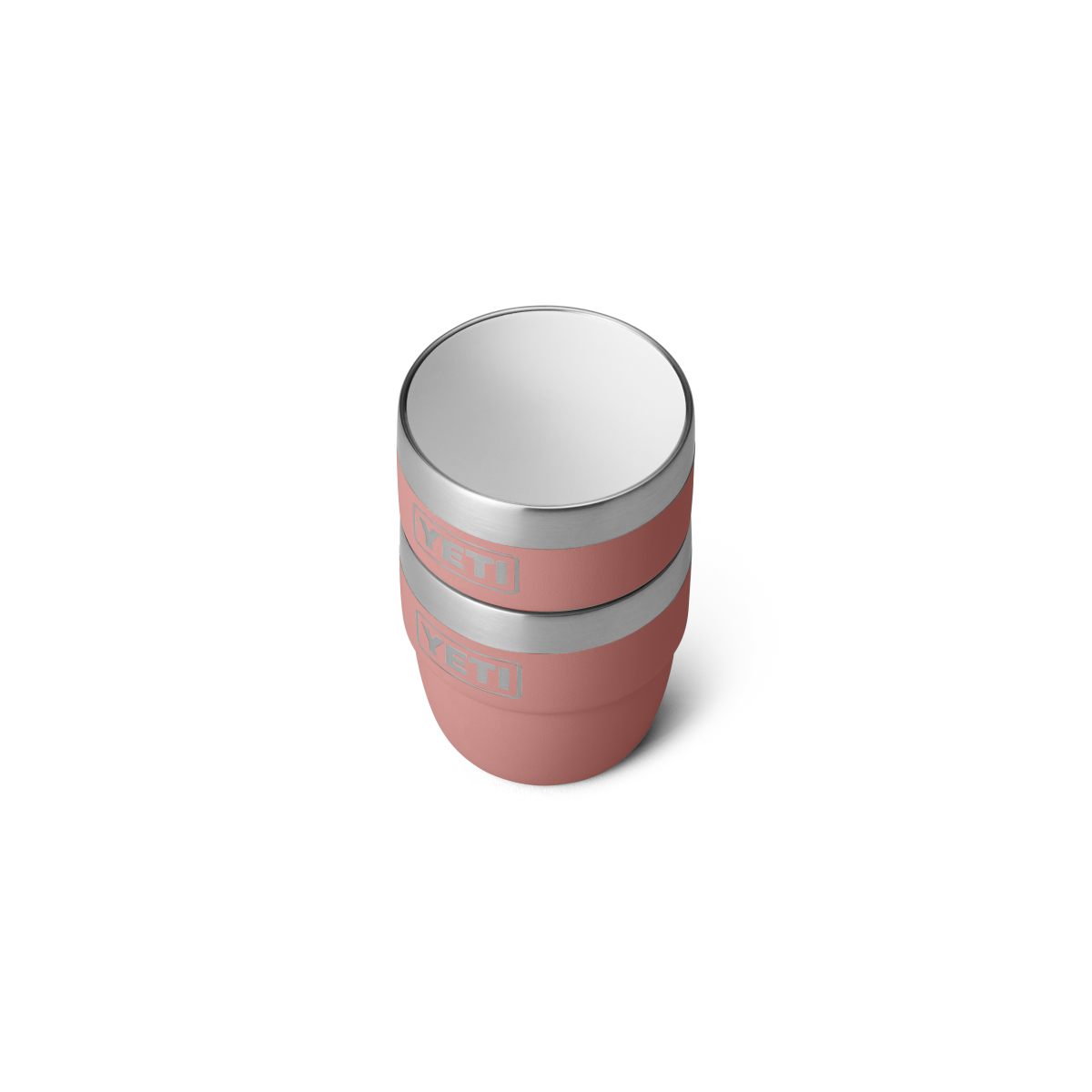 Yeti Rambler 4oz Stackable Espresso Cups - Sandstone Pink