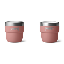 Yeti Rambler 4oz Stackable Espresso Cups - Sandstone Pink