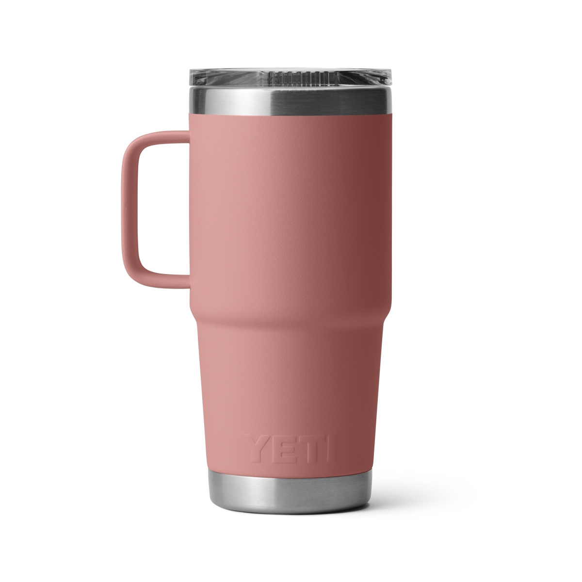 Yeti Rambler 20oz Travel Mug with Stronghold Lid - Sandstone Pink