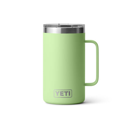 Yeti Rambler 24oz Mug with MagSlider Lid in Key Lime