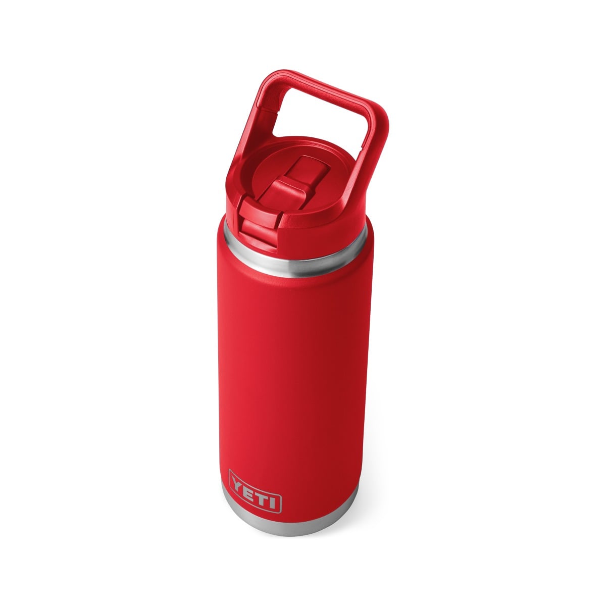 Yeti Rambler 26oz Bottle with Colour-Matched Straw Cap - Rescue Red
