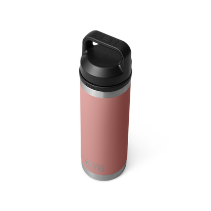Yeti Rambler 18oz Bottle 2.0 with Chug Cap - Sandstone Pink