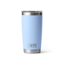 Yeti Rambler 20oz Tumbler with MagSlider Lid in Big Sky Blue