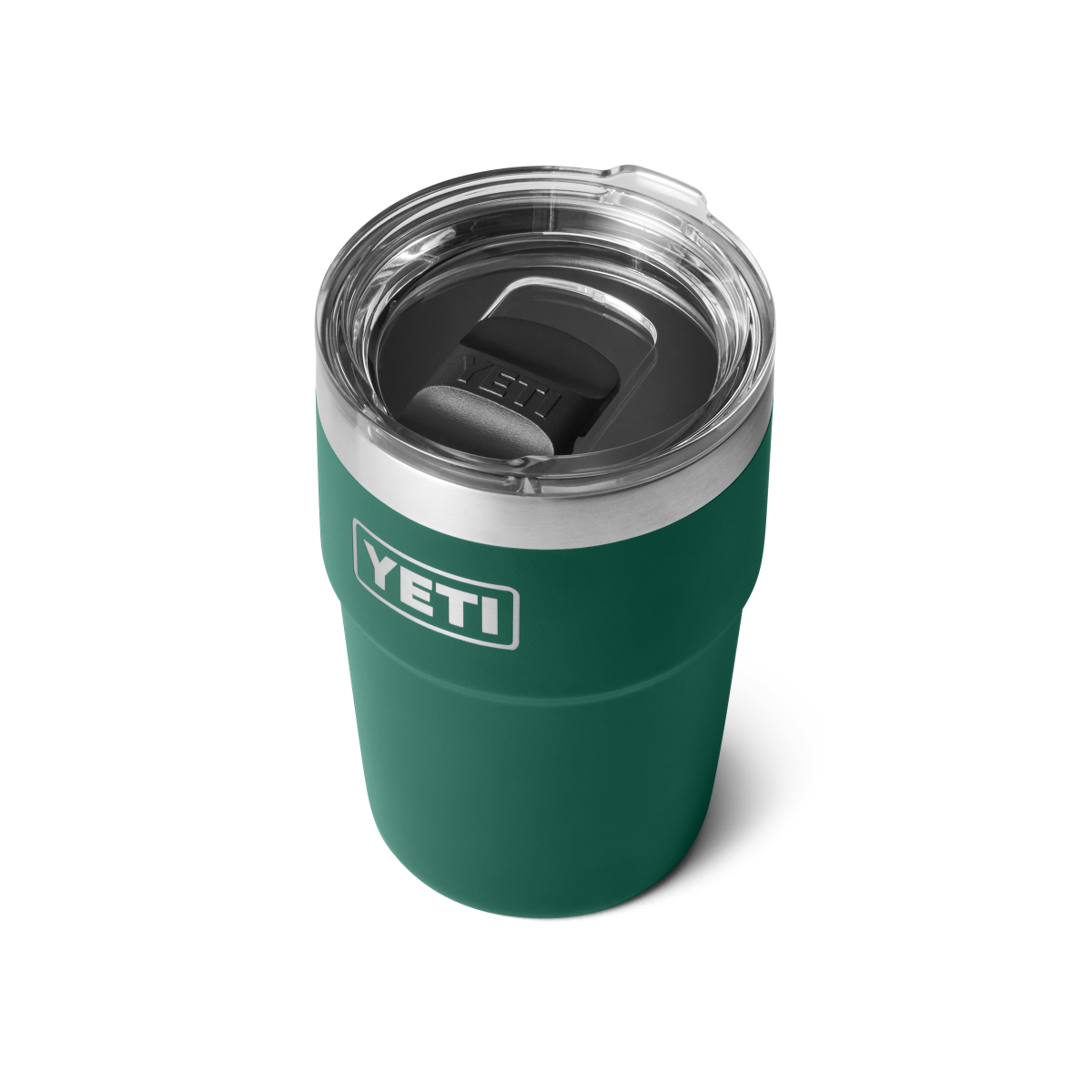 Yeti Rambler 16oz Stackable Cup with MagSlider Lid - Black Forest Green