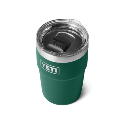 Yeti Rambler 16oz Stackable Cup with MagSlider Lid - Black Forest Green