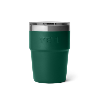 Yeti Rambler 16oz Stackable Cup with MagSlider Lid - Black Forest Green