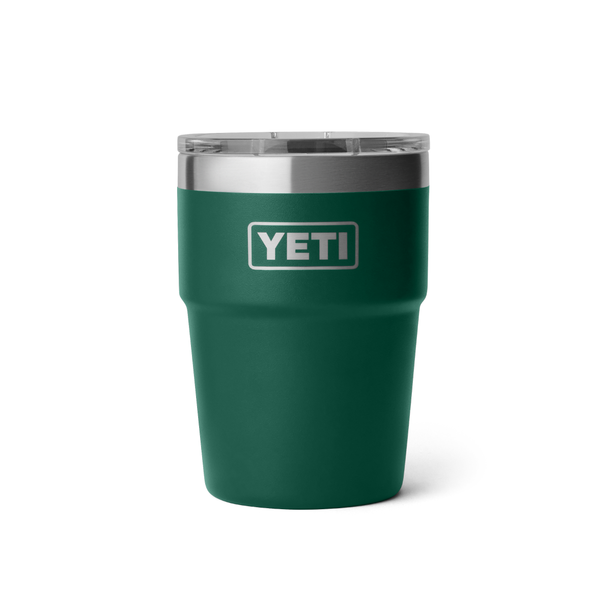 Yeti Rambler 16oz Stackable Cup with MagSlider Lid in Black Forest Green