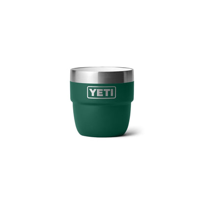 Yeti 4oz Insulated Stackable Espresso Cups 2 Pk - Black Forest Green