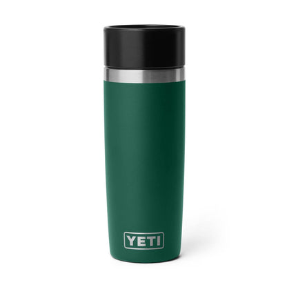 Yeti Rambler 16 Oz Insulated Travel Bottle in Black Forest Green