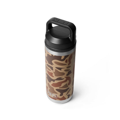 Yeti Rambler 18 Oz Insulated Bottle with Chug Cap - Wetlands Camo