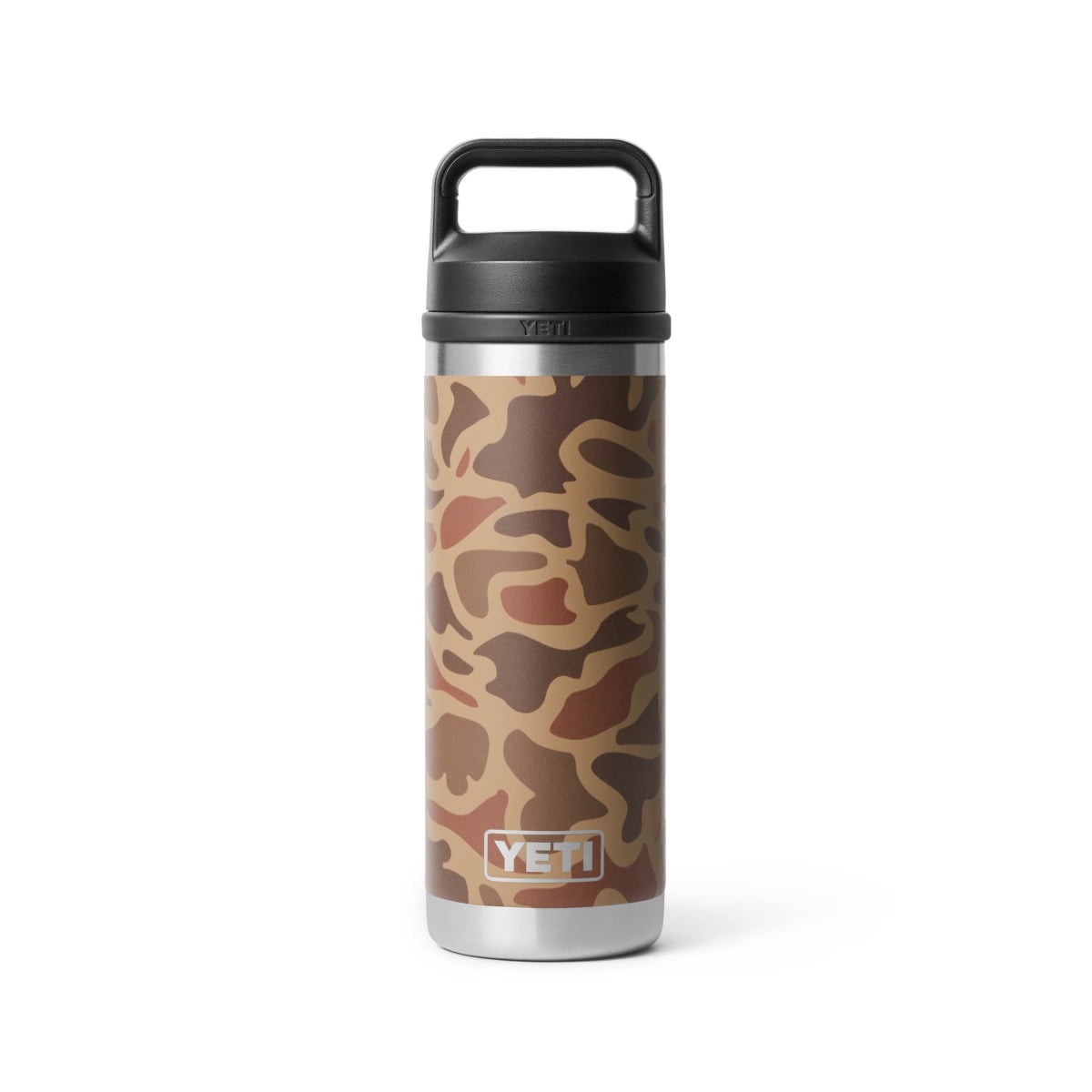 Yeti Rambler 18 Oz Insulated Bottle with Chug Cap in Wetlands Camo