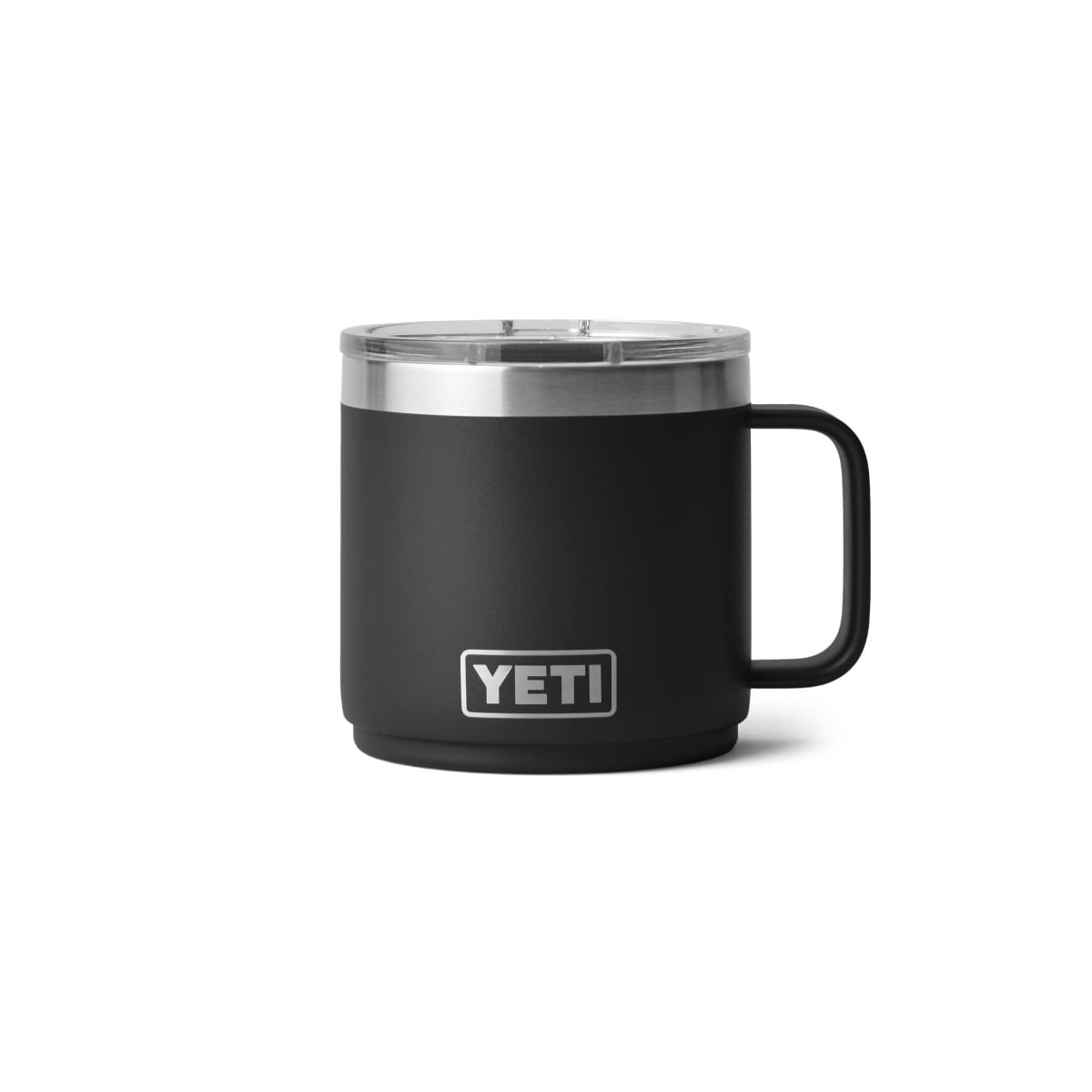 Yeti Rambler 14oz Stackable Mug with DuraSip Ceramic Lining &amp; MagSlider Lid in Black