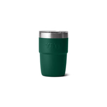 Yeti Rambler 8 Oz Stackable Cup with DuraSip Ceramic Lining & MagSlider Lid - Black Forest Green