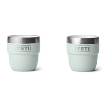 Yeti Rambler 4oz Espresso Ceramic Lining Stackable Cups (2 Pack) in Ridgeline