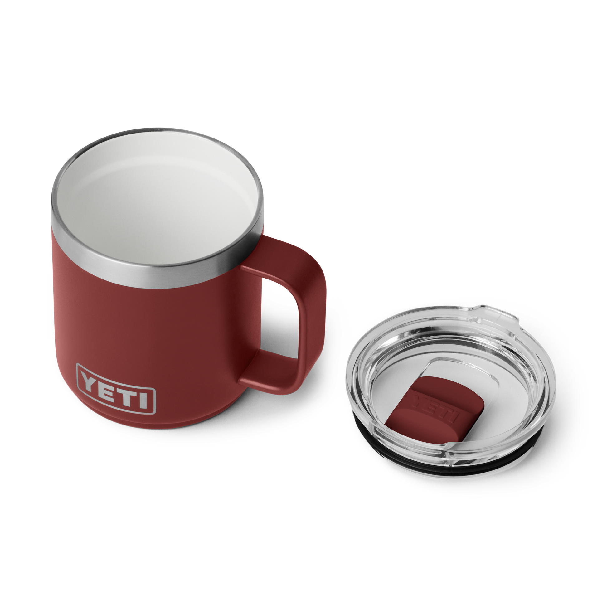 Yeti Rambler 10oz Mug With Magslider Lid - Stag Red
