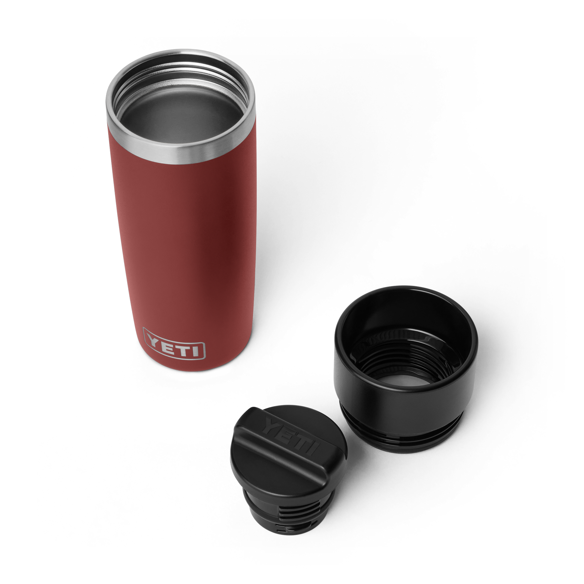 Yeti Rambler 16 Oz Insulated Travel Bottle - Stag Red