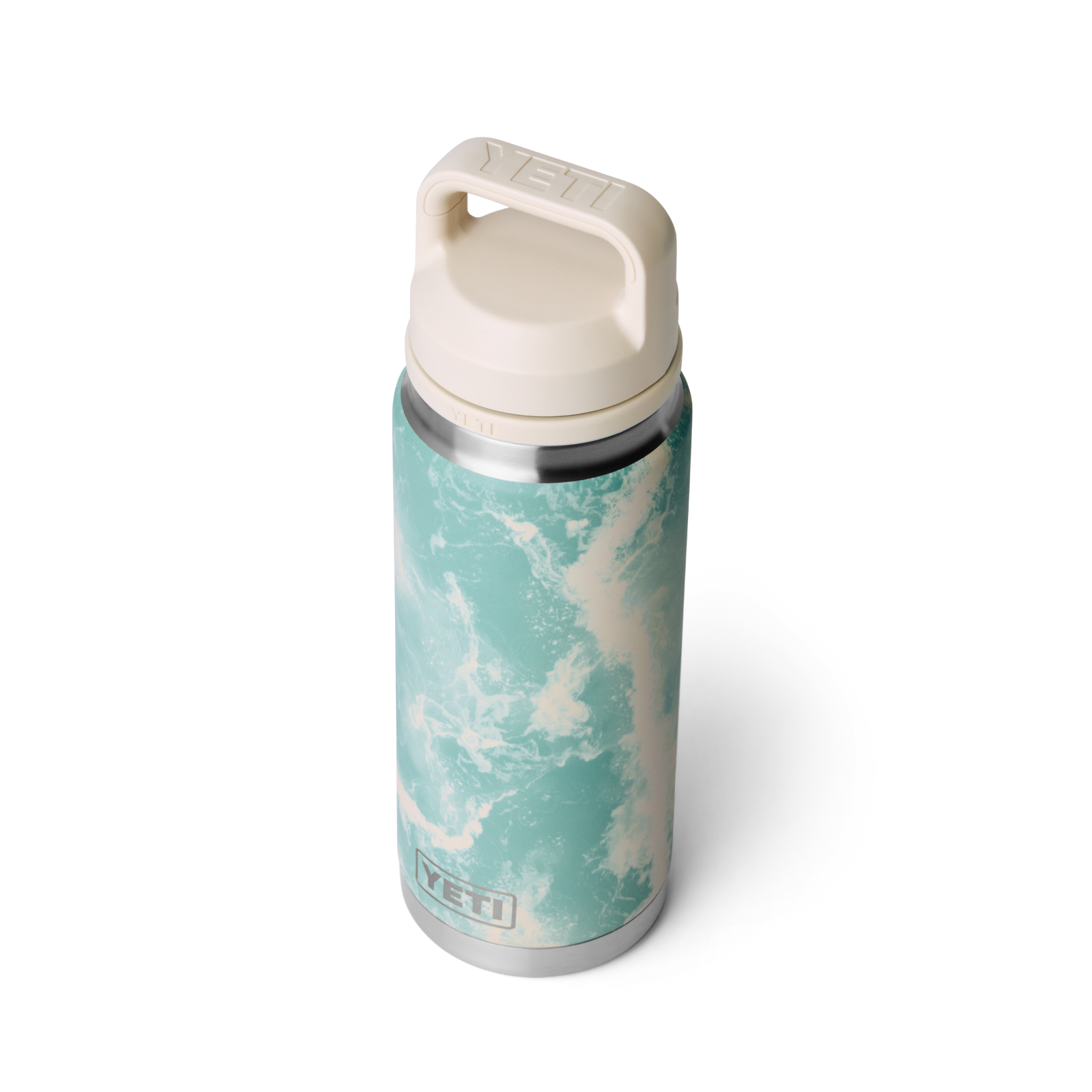 Yeti Rambler 18oz Bottle with Colour-Matched Straw Cap - Sea View