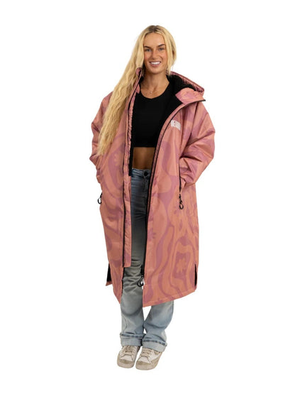 Beachbum Brobe Changing Robe - Coral Pink