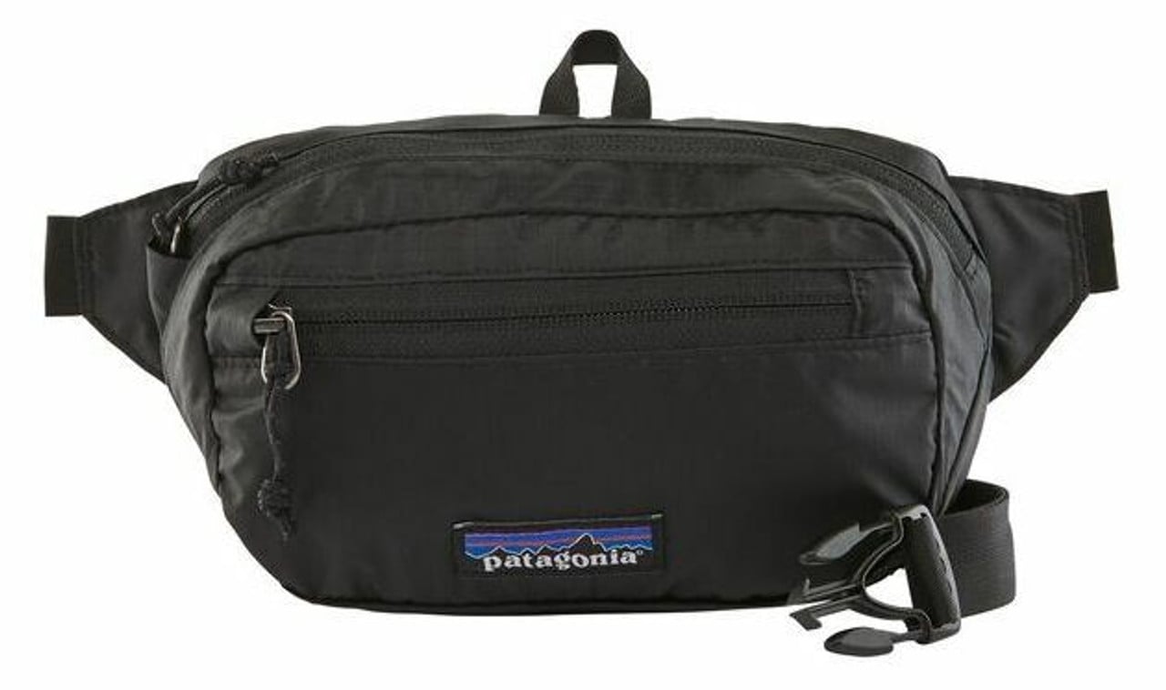 Patagonia Ultralight Black Hole 1L Mini Hip Pack - Black - Full View