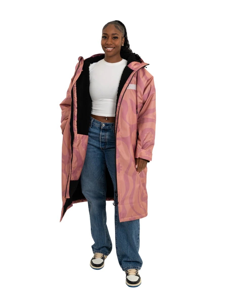 Beachbum Coral Collection Brobe Changing Robe in Coral Pink